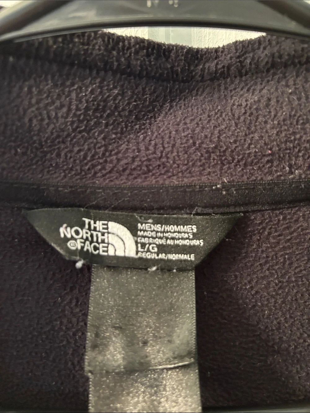 The North Face Men's Black Quarter-Zip Fleece Pullover